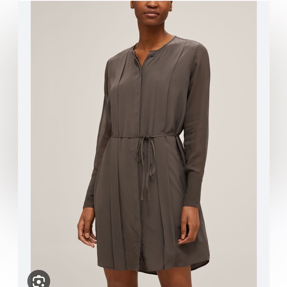 ❤️❤️❤️Club Monaco Silk Shirt Dress - Picture 1 of 5